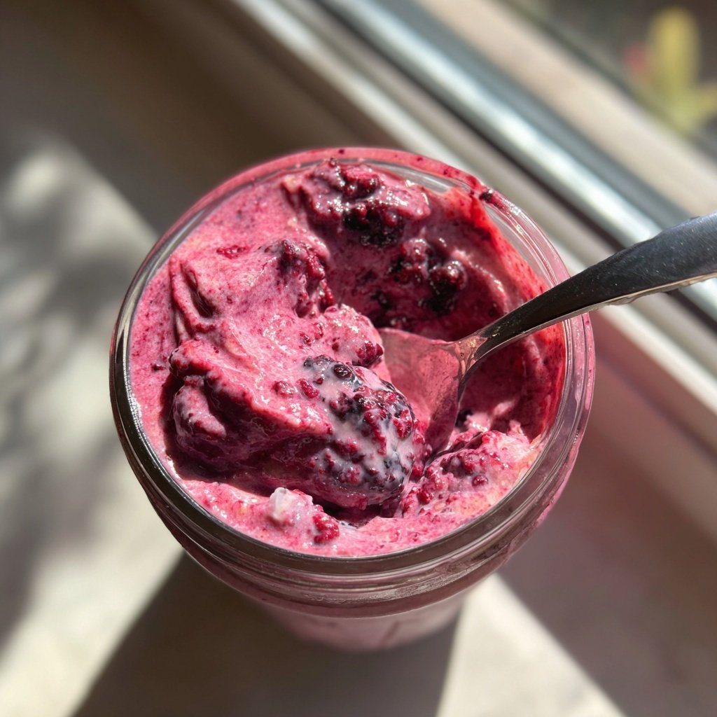 Easy Smoothie With Frozen Berries