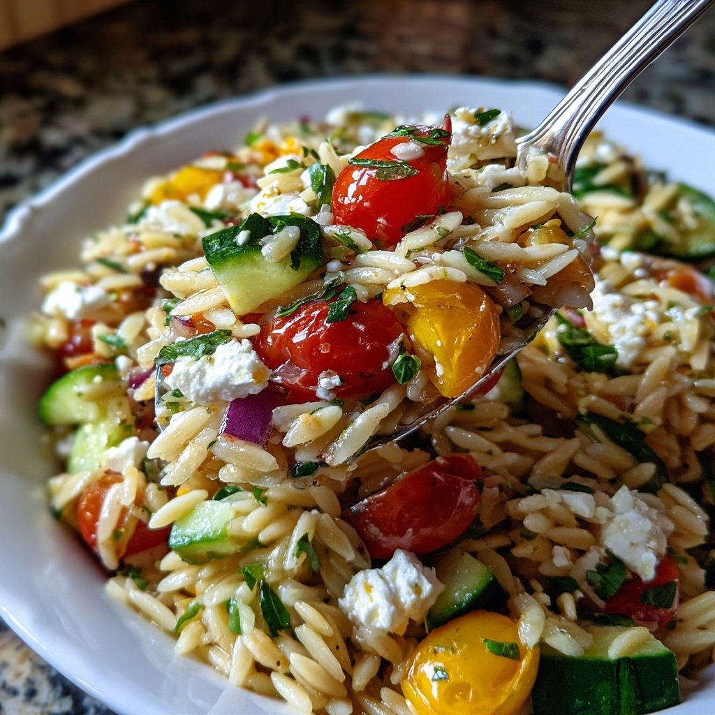 Mediterranean Orzo Salad
