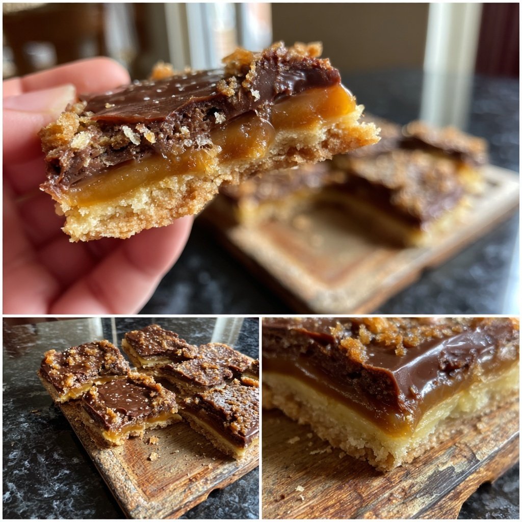 Chocolate Caramel Shortbread