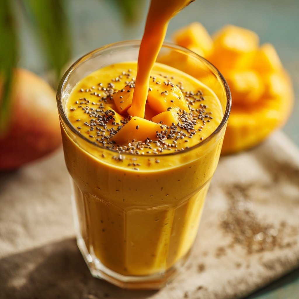Easy Smoothie With Mango