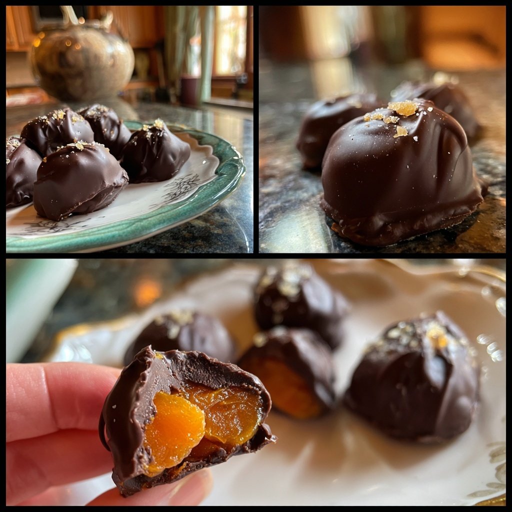 Valentines Snacks Chocolate Covered Apricots