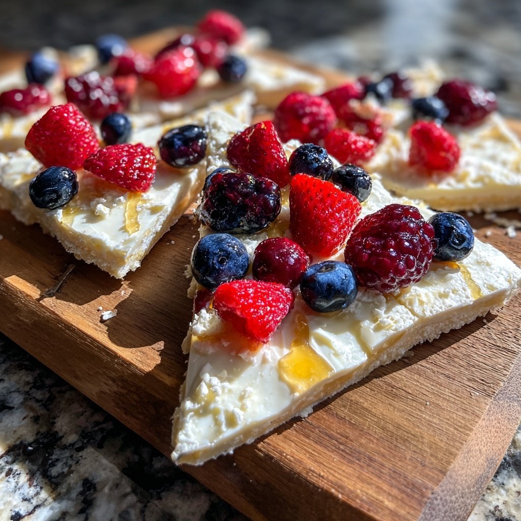 Healthy Snack Greek Yogurt Bark