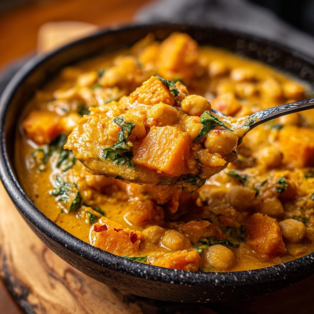 Jamaican Sweet Potato Chickpea Stew