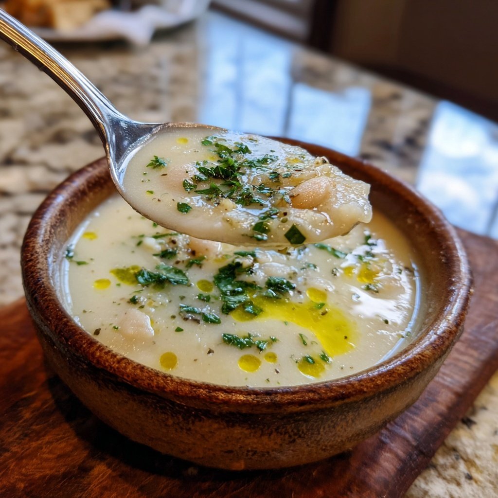 Sunday Creamy White Bean Soup