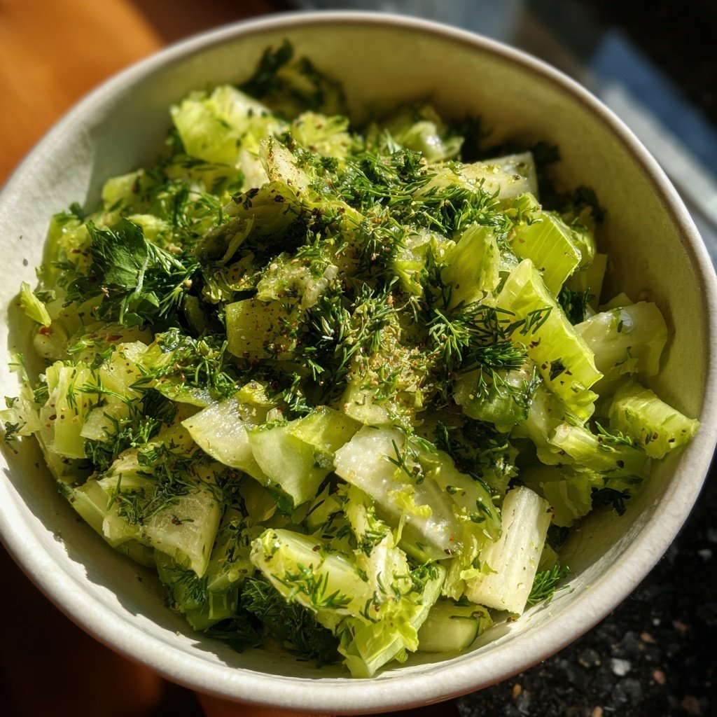 Celery Salad With Herbs